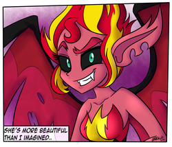 Size: 880x753 | Tagged: dead source, safe, artist:wubcakeva, sunset shimmer, equestria girls, g4, female, solo, sunset satan