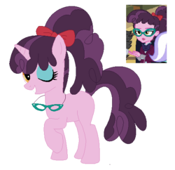 Size: 512x496 | Tagged: safe, artist:berrypunchrules, varsity trim, equestria girls, g4, my little pony equestria girls: friendship games, blank flank, equestria girls ponified, ponified, simple background, transparent background