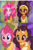 Size: 593x892 | Tagged: safe, artist:ari090, screencap, pinkie pie, saffron masala, earth pony, pony, equestria girls, g4, my little pony: friendship is magic, spice up your life, discovery family logo, duo, duo female, equestria girls interpretation, equestria girls-ified, female, mare, redraw, scene interpretation, screencap reference