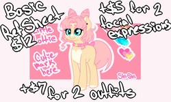 Size: 2485x1495 | Tagged: safe, artist:php171, oc, oc only, oc:little lottie, commission, commission info, reference sheet, solo