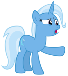 Size: 7000x7800 | Tagged: safe, artist:tardifice, trixie, pony, unicorn, g4, no second prances, absurd resolution, female, mare, open mouth, photoshop, raised hoof, simple background, solo, transparent background, vector