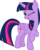 Size: 4829x6000 | Tagged: safe, artist:slb94, twilight sparkle, alicorn, pony, applejack's "day" off, g4, absurd resolution, cute, female, flirting, folded wings, mare, open mouth, raised hoof, simple background, solo, transparent background, twiabetes, twilight sparkle (alicorn), vector, wink