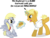 Size: 3615x2771 | Tagged: safe, artist:nstone53, derpy hooves, gourmand ramsay, pegasus, pony, unicorn, g4, spice up your life, burger, female, floppy ears, food, gordon ramsay, hay burger, high res, magic, mare, ponified, simple background, telekinesis, transparent background