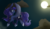 Size: 2459x1421 | Tagged: safe, artist:missydakota, princess luna, alicorn, pony, g4, cloud, female, flying, moon, night, solo