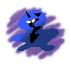 Size: 540x513 | Tagged: safe, artist:liefsong, nightmare moon, g4, crying, female, simple background, solo, transparent background