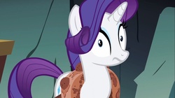 Size: 1100x618 | Tagged: safe, screencap, rarity, pony, a dog and pony show, g4, surprised