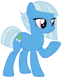 Size: 1024x1298 | Tagged: safe, artist:blah23z, color edit, edit, limestone pie, trixie, pony, unicorn, g4, colored, female, mare, raised hoof, recolor, simple background, solo
