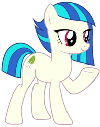 Size: 1024x1298 | Tagged: safe, artist:blah23z, color edit, edit, dj pon-3, limestone pie, vinyl scratch, g4, colored, female, recolor, solo