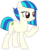 Size: 1024x1298 | Tagged: safe, artist:blah23z, color edit, edit, dj pon-3, limestone pie, vinyl scratch, g4, colored, earth pony vinyl scratch, female, recolor, solo