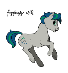 Size: 1200x1280 | Tagged: safe, artist:spectralunicorn, oc, oc only, oc:fizzbuzz, galloping, ponysona, running, simple background, solo