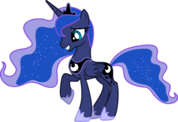 Size: 5000x3449 | Tagged: safe, artist:weegeestareatyou, princess luna, g4, .svg available, female, simple background, solo, transparent background, vector