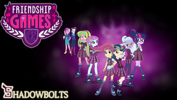 Size: 1191x670 | Tagged: safe, artist:wrightgerman, dean cadance, indigo zap, lemon zest, princess cadance, principal abacus cinch, sci-twi, sour sweet, sugarcoat, sunny flare, twilight sparkle, equestria girls, g4, my little pony equestria girls: friendship games, clothes, crystal prep academy uniform, crystal prep shadowbolts, headphones, midnight sparkle, school uniform, shadow six, wallpaper