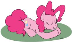 Size: 1791x1055 | Tagged: safe, artist:rapidstrike, pinkie pie, human, pony, g4, cute, eyes closed, giant pony, giantess, kissing, macro, request, simple background, transparent background