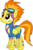 Size: 3874x5848 | Tagged: safe, artist:osipush, spitfire, pegasus, pony, g4, absurd resolution, alternate universe, clothes, female, goggles, harness, heroes of might and magic, ponies of flight and magic, show accurate, simple background, solo, transparent background, vector, wonderbolts uniform