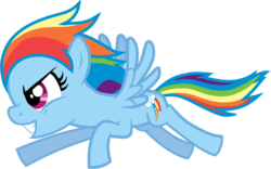 Size: 1000x625 | Tagged: safe, artist:atomiccadet, rainbow dash, g4, female, filly, filly rainbow dash, lanky, older, simple background, skinny, solo, thin, transparent background, vector