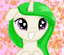 Size: 501x426 | Tagged: safe, artist:ptwilight, oc, oc only, oc:aurora horse, cute, diabetes, heart eyes, smiling, solo, wingding eyes