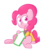 Size: 1280x1537 | Tagged: safe, artist:mr-degration, pinkie pie, g4, spice up your life, female, simple background, solo, tongue out, transparent background