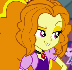 Size: 708x697 | Tagged: safe, adagio dazzle, equestria girls, g4, my little pony equestria girls: rainbow rocks, cropped, lip bite, solo focus