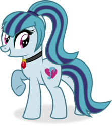 Size: 6789x7655 | Tagged: safe, artist:8-notes, sonata dusk, pony, equestria girls, g4, absurd resolution, equestria girls ponified, female, ponified, ponyscape, raised hoof, simple background, solo, transparent background, vector