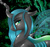 Size: 1280x1195 | Tagged: safe, artist:bubbleburst, queen chrysalis, changeling, changeling queen, g4, female, solo