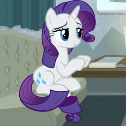 Size: 504x504 | Tagged: safe, screencap, rarity, pony, g4, season 6, spice up your life, animated, female, solo