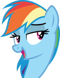 Size: 2011x2584 | Tagged: safe, artist:weegeestareatyou, rainbow dash, daring don't, g4, .svg available, female, high res, simple background, solo, transparent background, vector