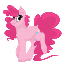 Size: 800x800 | Tagged: safe, artist:pendoodlesbury, pinkie pie, g4, female, solo