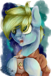 Size: 2880x4320 | Tagged: safe, artist:artfox54, derpy hooves, pegasus, pony, g4, blanket, chocolate, female, food, mare, marshmallow, solo