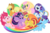 Size: 1024x684 | Tagged: safe, artist:sakuyamon, applejack, fluttershy, pinkie pie, rainbow dash, rarity, spike, sunset shimmer, twilight sparkle, alicorn, dragon, earth pony, pegasus, pony, unicorn, g4, elements of harmony, mane seven, mane six, twilight sparkle (alicorn), watermark