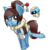 Size: 4000x4000 | Tagged: safe, artist:partypievt, pony, absurd resolution, boots, clothes, crossover, female, gloves, hair bun, heart eyes, looking away, mei, overwatch, patreon, patreon reward, pin, ponified, simple background, solo, transparent background, wingding eyes