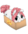 Size: 3300x4000 | Tagged: safe, artist:digitaldomain123, artist:morroderthefreakyguy, oc, oc only, oc:taffeta, pony, unicorn, :3, box, cute, diabetes, digital art, drool, food, looking at you, nom, pizza, pony in a box, prone, simple background, smiling, solo, transparent background