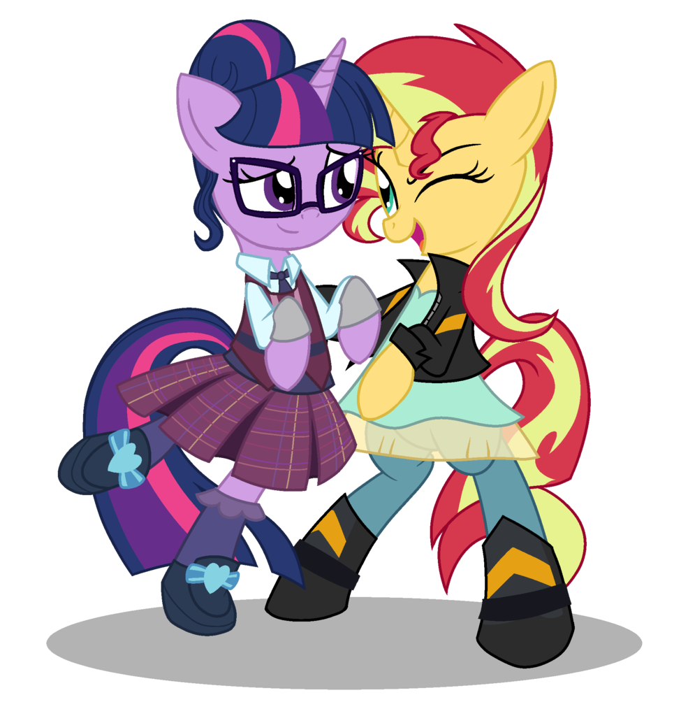 Спайк и сансет. Сансет Спаркл. Sunset Shimmer and Twilight Sparkle. Твайлайт Спаркл и Спайк Эквестрия. Искорка и Сансет Шиммер.