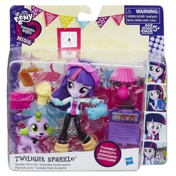 Size: 1500x1500 | Tagged: safe, spike, twilight sparkle, dog, equestria girls, g4, doll, equestria girls minis, irl, photo, spike the dog, toy