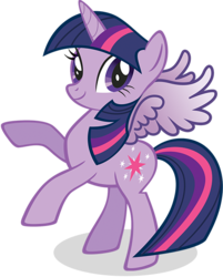 Size: 470x586 | Tagged: safe, twilight sparkle, alicorn, pony, g4, official, female, rearing, solo, twilight sparkle (alicorn)