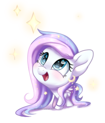 Size: 600x699 | Tagged: dead source, safe, artist:arcadianphoenix, oc, oc only, oc:aurora dream, pegasus, pony, chibi, cute, female, heart eyes, looking up, mare, ocbetes, open mouth, simple background, smiling, solo, stars, transparent background, wingding eyes