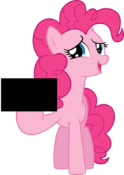 Size: 751x1063 | Tagged: safe, edit, pinkie pie, g4, censored, implying, middle finger, simple background, transparent background