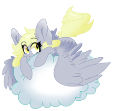 Size: 5500x5000 | Tagged: safe, artist:scarletskitty12, derpy hooves, pegasus, pony, g4, absurd resolution, cloud, cute, ear fluff, female, mare, solo