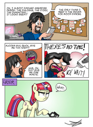 Size: 1024x1408 | Tagged: safe, artist:ringteam, moondancer, human, g4, comic, hasbro, m.a. larson