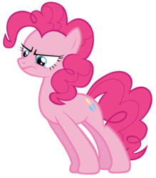 Size: 7000x8000 | Tagged: safe, artist:tardifice, pinkie pie, g4, the cutie map, absurd resolution, female, photoshop, simple background, solo, transparent background, vector