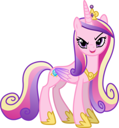 Size: 5000x5398 | Tagged: safe, artist:weegeestareatyou, princess cadance, g4, absurd resolution, concave belly, female, simple background, slender, smug, solo, thin, transparent background, vector