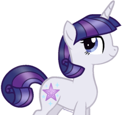 Size: 623x591 | Tagged: safe, artist:nightmarelunafan, oc, oc only, magical lesbian spawn, offspring, parent:rarity, parent:twilight sparkle, parents:rarilight