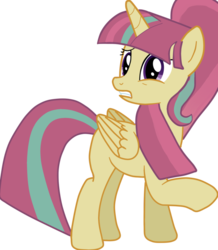 Size: 835x957 | Tagged: safe, artist:hannaspeert123, sour sweet, alicorn, pony, equestria girls, g4, alicornified, equestria girls ponified, ponified, race swap, simple background, solo, sourcorn, transparent background, vector