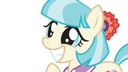 Size: 8192x4608 | Tagged: safe, artist:crimson, coco pommel, g4, made in manehattan, .ai available, absurd resolution, cocobetes, cute, female, grin, simple background, smiling, solo, transparent background, vector