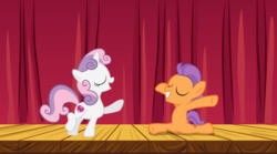 Size: 1024x571 | Tagged: safe, artist:thefanficfanpony, sweetie belle, tender taps, g4, backwards cutie mark, cutie mark, female, male, shipping, straight, tenderbelle, the cmc's cutie marks, vector
