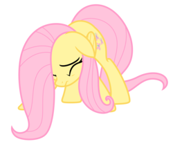 Size: 4000x3324 | Tagged: safe, artist:estories, fluttershy, g4, eyes closed, female, simple background, solo, transparent background, vector