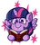 Size: 925x1043 | Tagged: safe, artist:sonica-michi, twilight sparkle, alicorn, pony, g4, book, cutie mark background, female, reading, solo, twilight sparkle (alicorn)