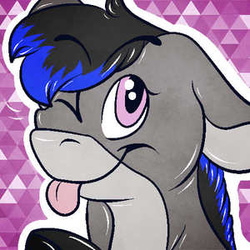 Size: 300x300 | Tagged: safe, artist:galaxywalker, oc, oc only, oc:tara, donkey, bust, cute, portrait, solo