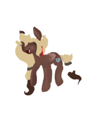 Size: 600x800 | Tagged: safe, artist:silversthreads, oc, oc only, oc:sweet mocha, pegasus, pony, art trade, simple background, solo, transparent background