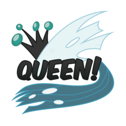 Size: 2896x2896 | Tagged: safe, artist:e-49, queen chrysalis, g4, high res, simple background, sticker, transparent background, vector