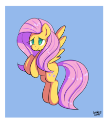 Size: 3440x3840 | Tagged: safe, artist:leslers, fluttershy, g4, female, high res, simple background, solo